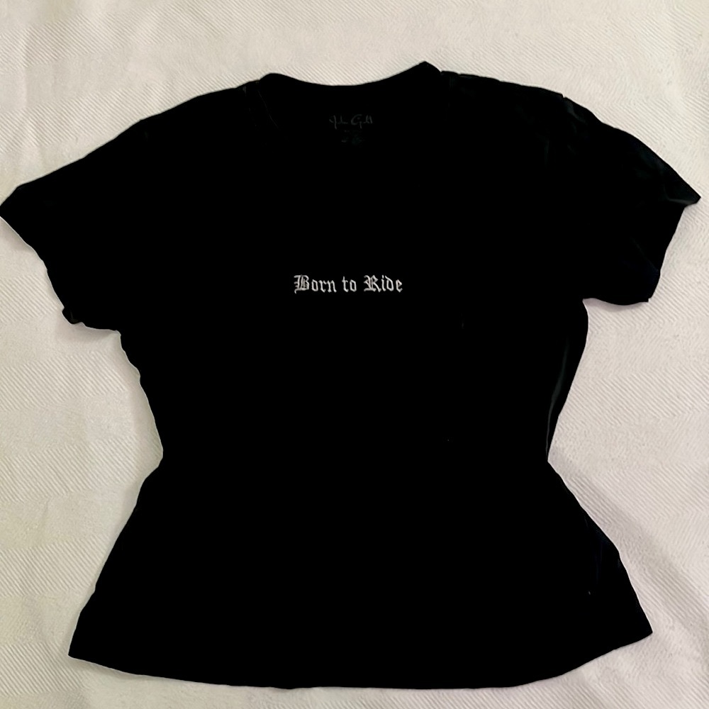 John Galt/Brandy Melville “Born to Ride” T-Shirt